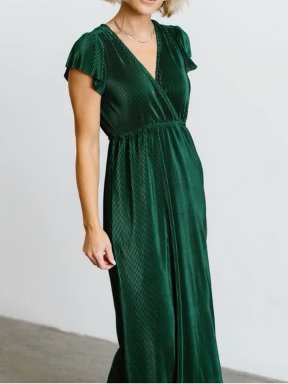 Baltic Born Deep Green Maxi Dress